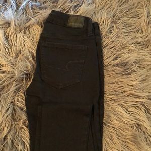 American Eagle Next Level Stretch Black Jeans